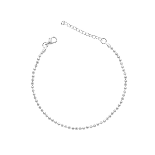 PULSERA BOLITA DIAMANTADA 2MM