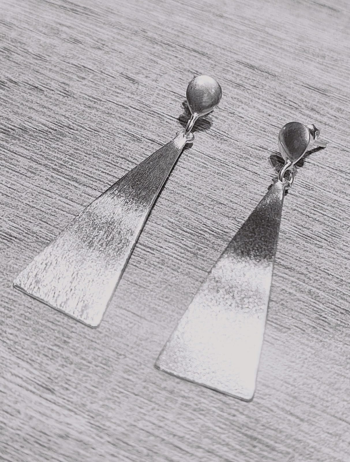 Aro de plata satinada