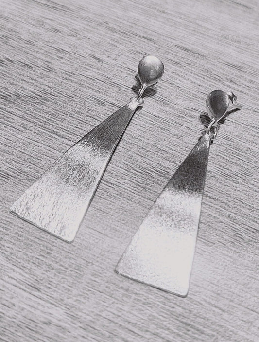 Aro de plata satinada