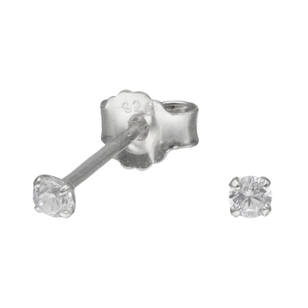 Aro Circón 2mm Plata 925
