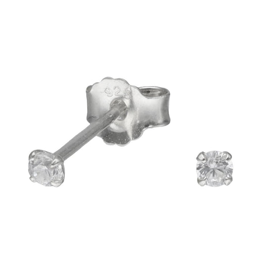 Aro Circón 2mm Plata 925