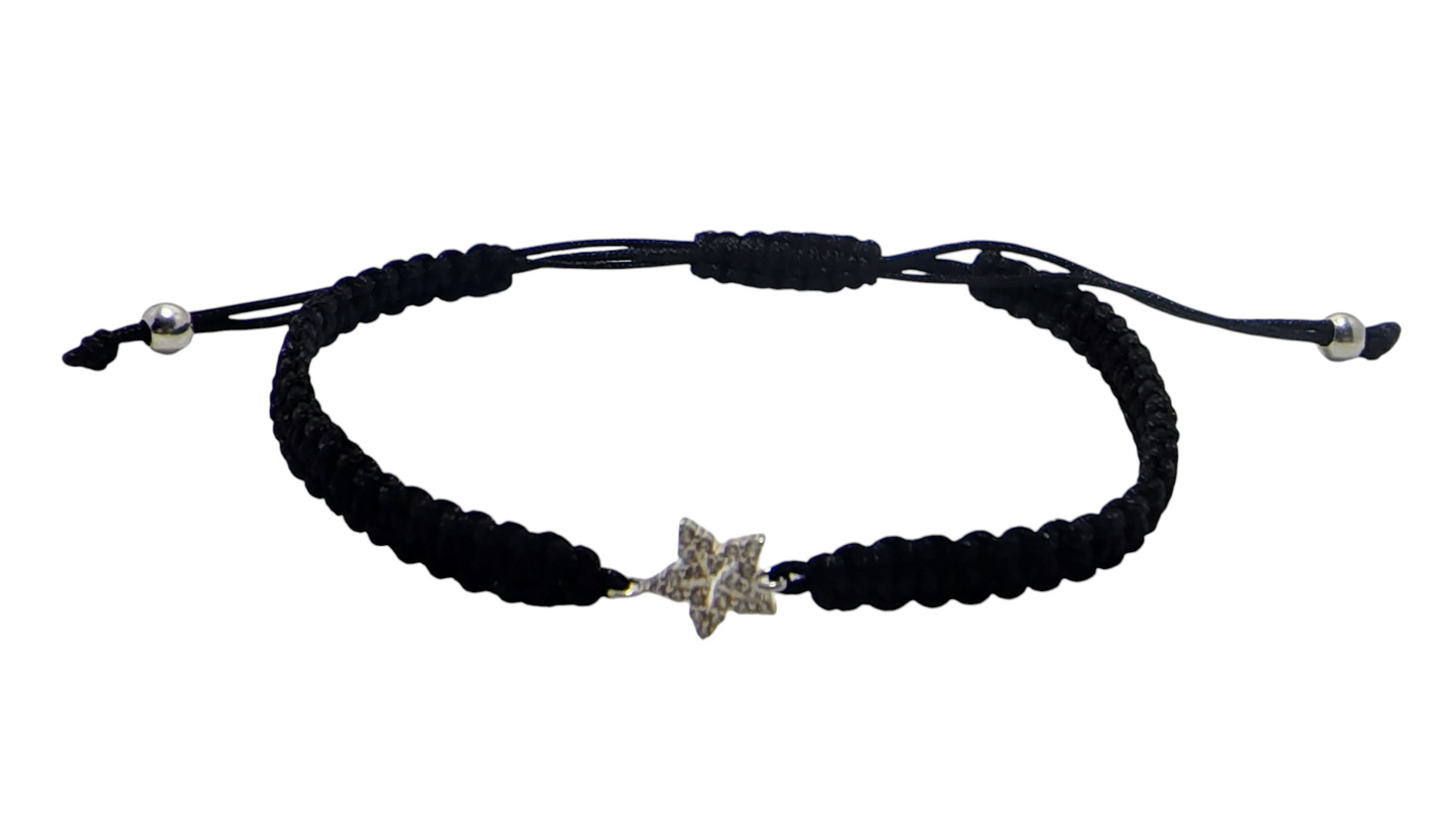 Pulsera Hilo Rojo Ajustable Estrella Circones