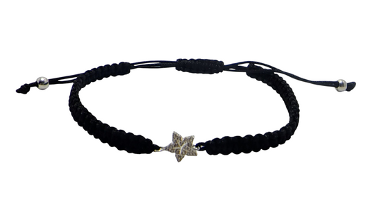 Pulsera Hilo Rojo Ajustable Estrella Circones